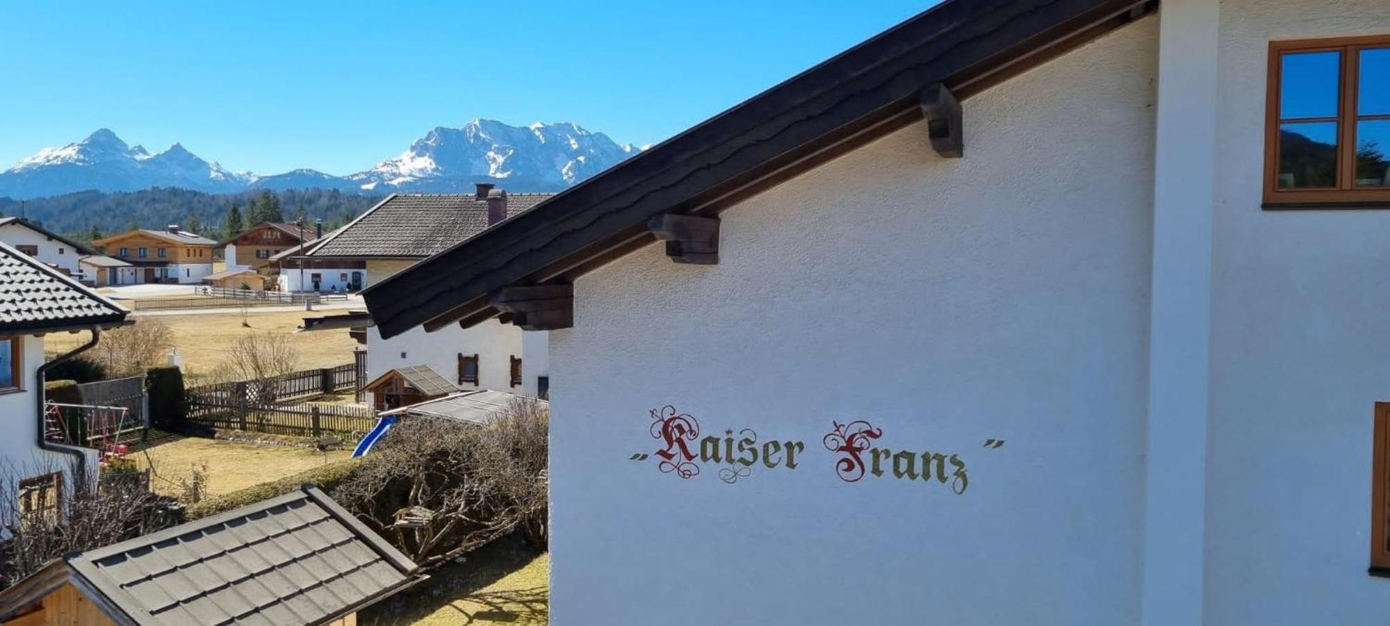 Ferienwohnungen Kaiser Franz Krün Exterior foto